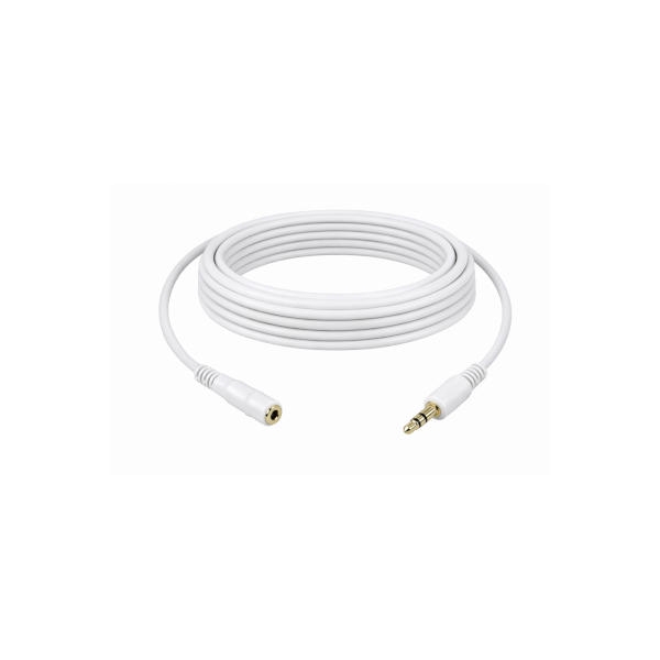 כבל מאריך PL-3.5mm לבן 2 מטר - תוצרת HAMA