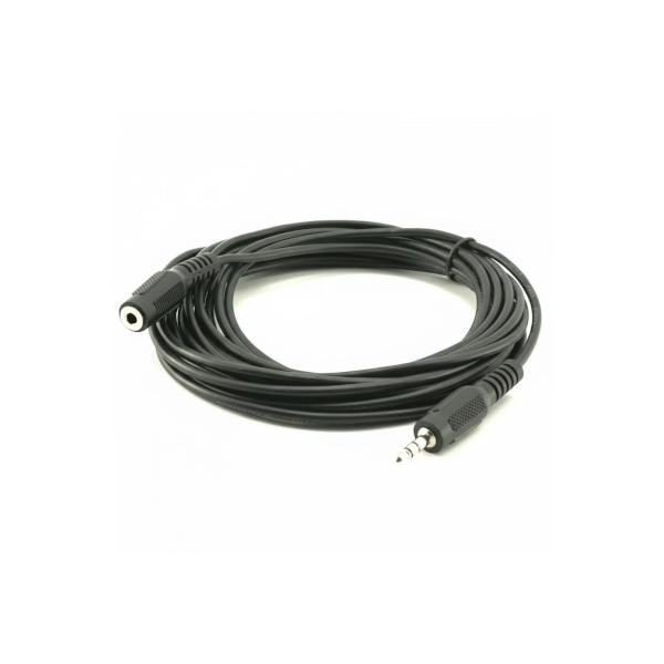 כבל אודיו מאריך PL קטן 3.5 מ"מ  זכר-נקבה 20 מטר