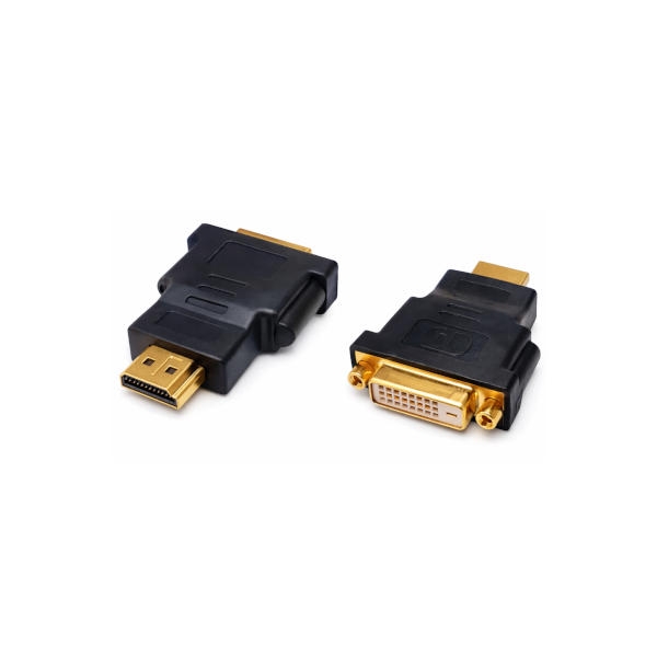 מתאם DVI נקבה ל-HDMI זכר מצופה זהב 24K