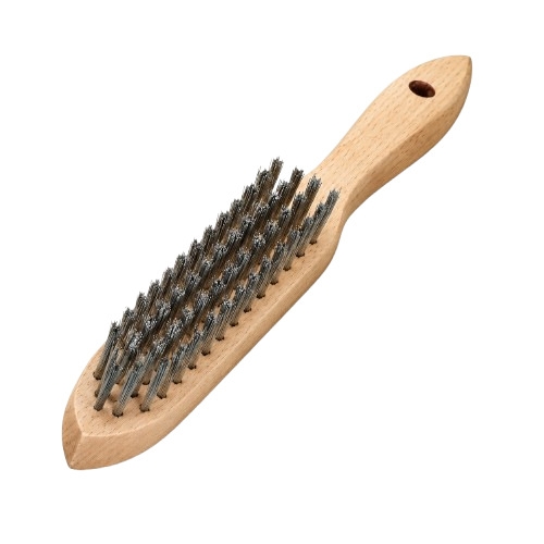 מברשת פלדה 4x15 שורות שערות פלדה