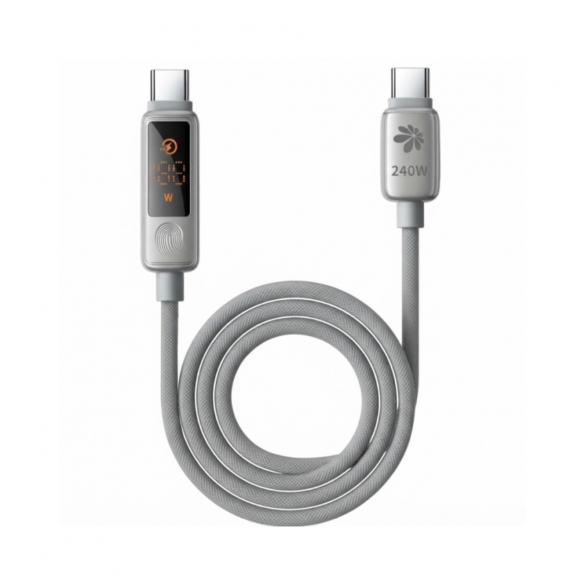 כבל טעינה וסנכרון USB-C USB-C  240W  אורך 1.2 מטר