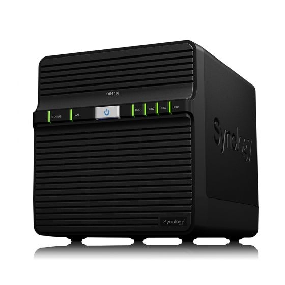 שרת אחסון רשתי Synology NAS DS418j