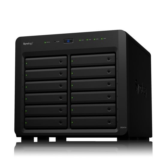 שרת אחסון רשתי +Synology NAS DS2415