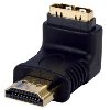 מתאם זוויתי חיבור HDMI מוזהב 90 מעלות מבית NEDIS דגם VC-010G