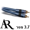 כבל אודיו מקצועי 2RCA-2RCA אורך 3.7 מטר תוצרת Acoustic Research דגם AP032
