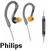 אוזניות סיליקון מקצועיות Philips דגם SHQ3007 מתאימות כדיבורית ל-iphone
