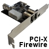 כרטיס FireWire בחיבור PCI Express  למחשב.