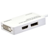 מתאם mini-DisplayPort דיגיטלי עם כבל ל-HDMI, DVI, DisplayPort