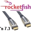 כבל HDMI 1.4 מקצועי 7.3 מטר תוצרת RocketFish תומך 3D דגם RF-G1180