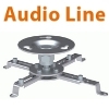 מתקן תלייה תקרתי למקרן תוצרת Audio Line דגם PRB-2S