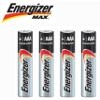 4 סוללות אלקליין AAA איכותיות Energizer MAX