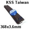 100 אזיקונים שחורים איכותיים 368x3.6mm תוצרת KSS