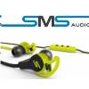 אוזניות ספורט עם מיקרופון מובנה תוצרת SMS B 50 cent בצבע צהוב