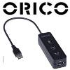 מפצל USB-2.0 מקצועי שולחני Orico W5PH4-U2