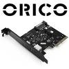 כרטיס הרחבה PCI-Express USB-3.1 Type-C תוצרת Orico