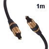 כבל אופטי איכותי חיבורי TOSLINK אורך 1 מטר מבית NEDIS דגם CABLE623