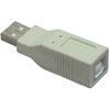 קונקטור USB עם חיבור A (זכר) לחיבור B (נקבה) מבית NEDIS דגם CMP-USB1