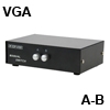 קופסת מיתוג למסך מחשב VGA ל-2 מחשבים