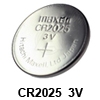 סוללת כפתור ליתיום CR2025 3V תוצרת MAXELL
