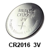 סוללת כפתור ליתיום CR2016 3V תוצרת MAXELL