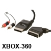 כבל לקונסולה XBOX-360 חיבור SCART + אופטי תוצרת KONIG דגם GAMX360-CAO4