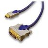 כבל HDMI ל-DVI מקצועי 10 מטר TechLink 690309