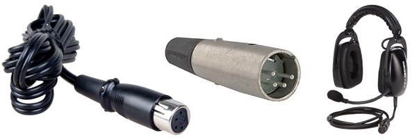 חיבורי XLR4 (ארבעה פינים)