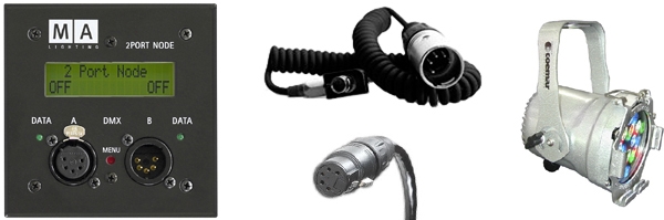 חיבורי XLR5 (חמישה פינים)