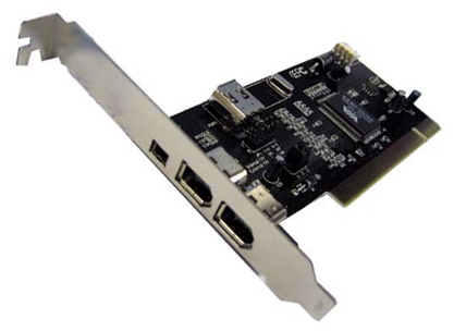 כרטיס FireWire בחיבור PCI למחשב ביתי/משרדי