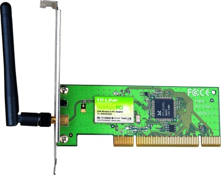כרטיס רשת אלחוטי PCI תוצרת TP-LINK דגם TL-WN353GD