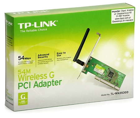 כרטיס רשת אלחוטי TP-LINK דגם TL-WN353GD