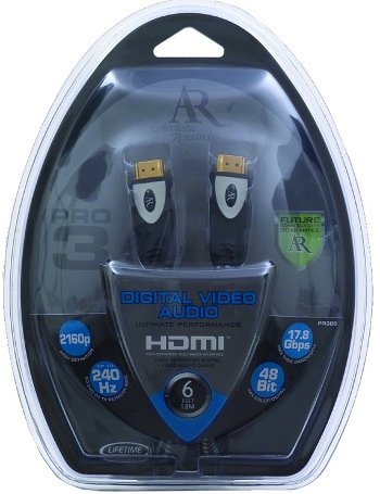 כבל HDMI מקצועי Acoustic Research PR385 PRO-3 באריזה מקורית