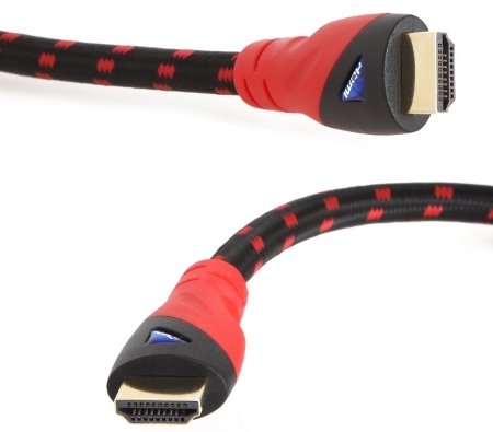 קונקטור HDMI של כבל מתוצרת Aurum תומך 3D