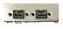 כרטיס PCI-E עם חיבורי Firewire בתקן IEEE1394b