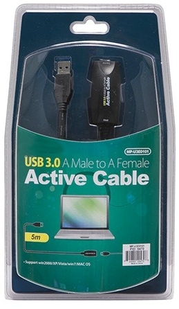 כבל USB-3.0 מוגבר באורך 5 מטר