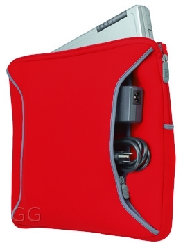 תיק מעטפה אדום למחשב נייד תוצרת JOYA
