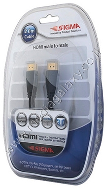 כבל HDMI-14 איכותי תומך 3D תוצרת SIGMA