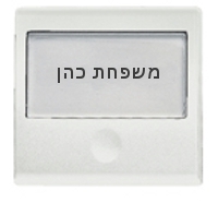 לחצן פעמון לבן 2 מודול לגוויס System