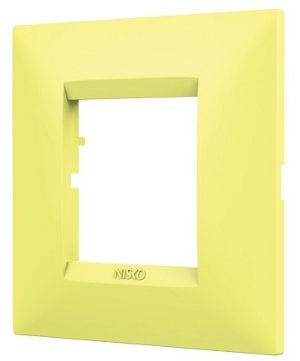 מסגרת צהובה 2 מודול מסידרת SEE של Nisko Switches