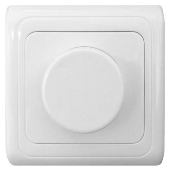 דימר לבן סיבובי 600W תוצרת ניסקו סידרת ספיר