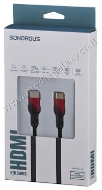 כבל HDMI-1.4 מקצועי תוצרת Sonorous