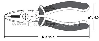 מידות פלאייר מקצועי תוצרת TACTIX דגם 200009