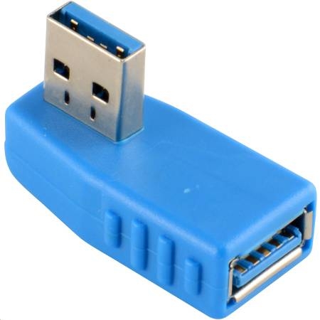 מתאם USB-3.0 בזוית 90 מעלות ימינה