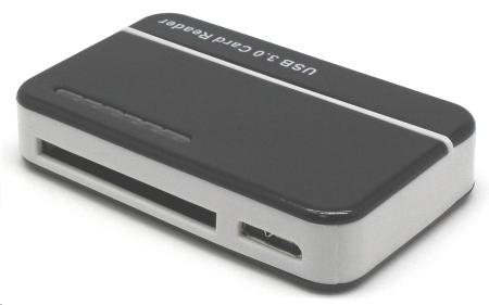 קורא כרטיסים אוניברסלי בחיבור USB-3.0 מהירות עד 5Gbps