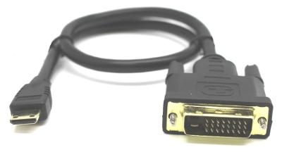 כבל באורך 45 סנטימטר mini HDMI לחיבור DVI