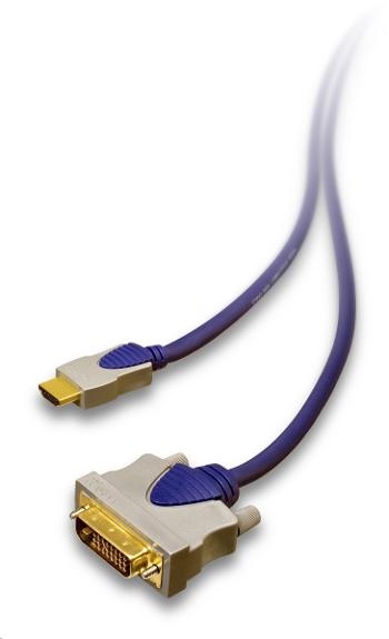 כבל HDMI ל-DVI מקצועי 10 מטר - TechLink UK