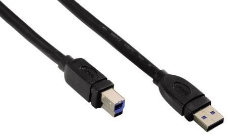 כבל USB-3.0 איכותי תוצרת HAMA חיבורי A-B