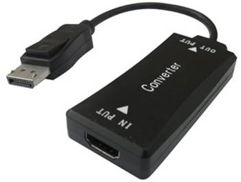 ממיר מחיבור HDMI במחשב לחיבור Displayport במסך.