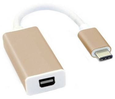 מתאם USB-3.1 Type c לחיבור mini DisplayPort נקבה
