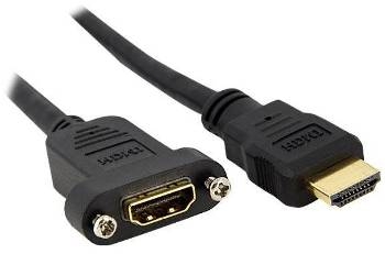 כבל מאריך HDMI-2.0 תומך 3D באורך 0.5 מטר